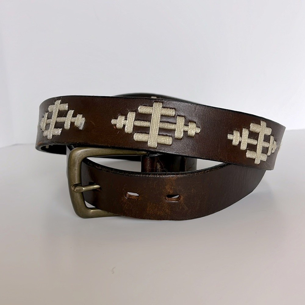 Sobek Southwestern Boho Leather Belt